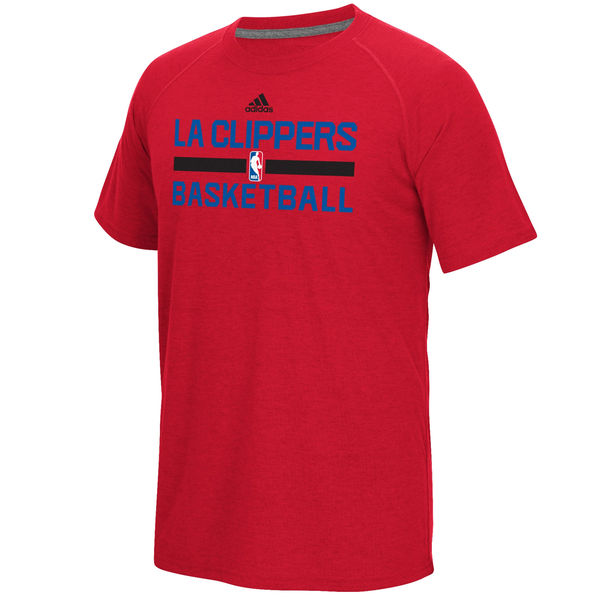 NBA Men Los Angeles Clippers adidas OnCourt Climalite Ultimate TShirt Red